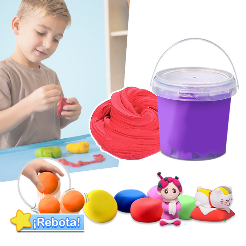 Miniatura 2 de Plastilina Elastica Foamy 100g PLS